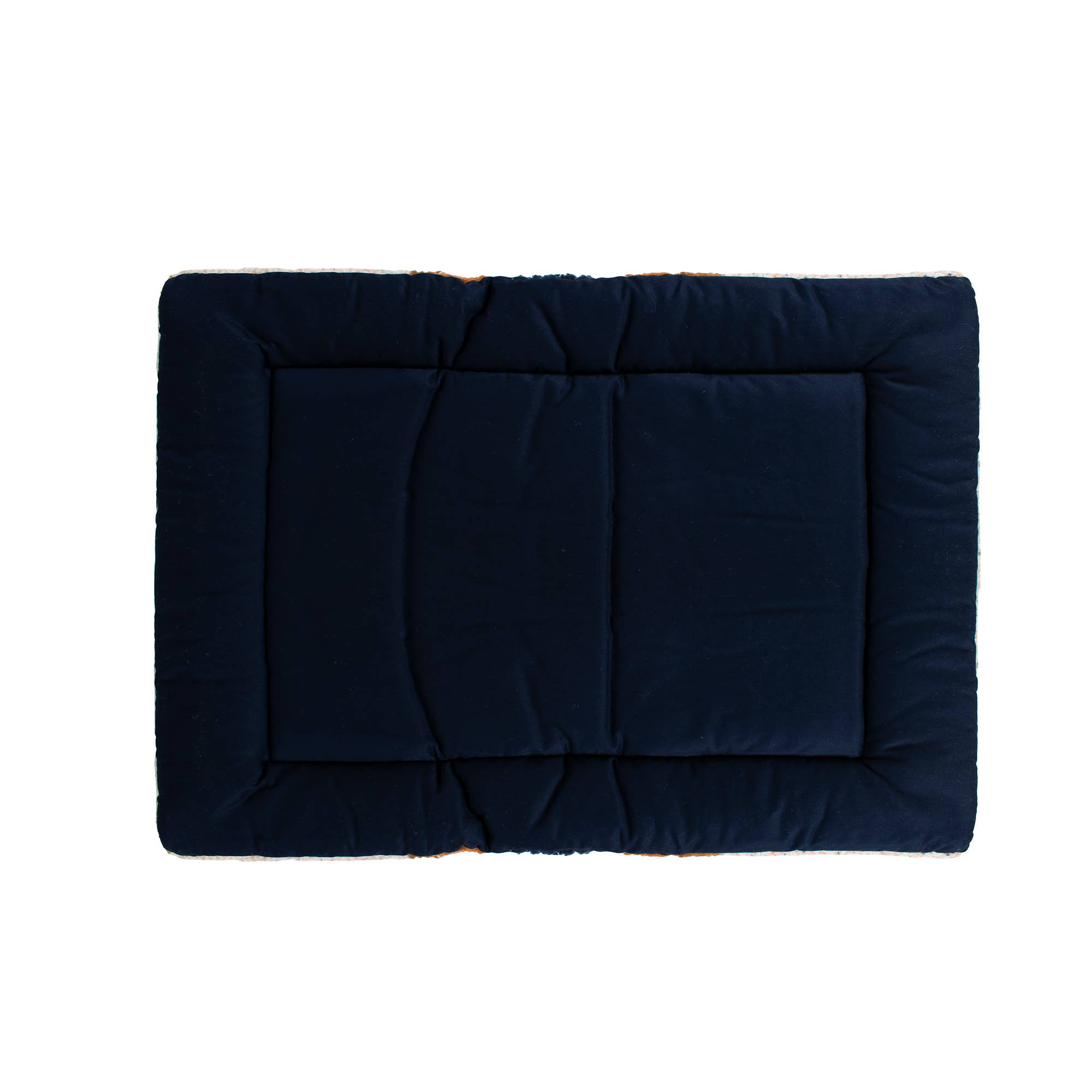 Carolina Pet Company - Shinola Pet Oatmeal Comfort Cushion Padded Dog Bed: Large (42"w x 26"d x 2"h)